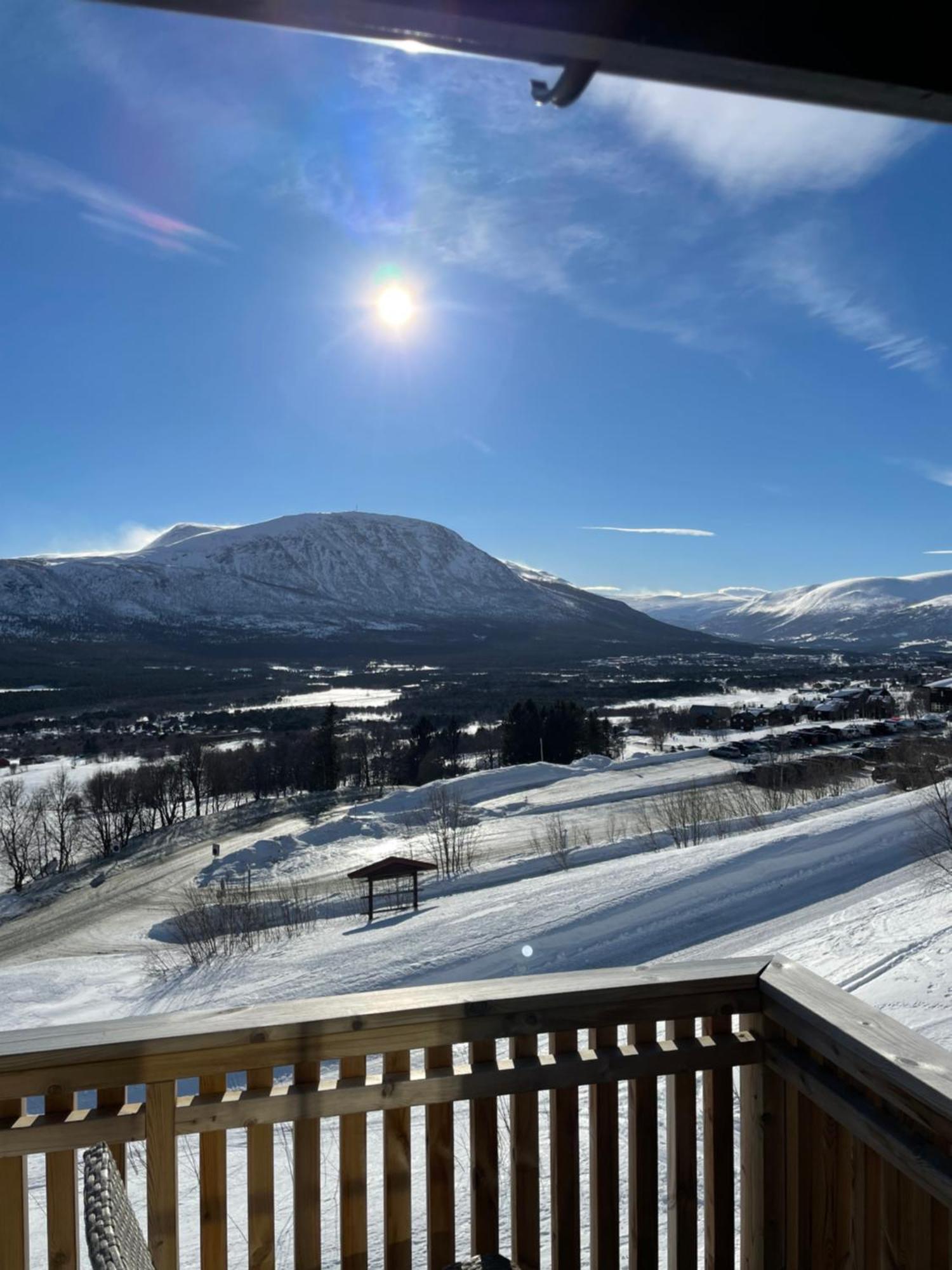 Privat Apartment With Beautiful View And Two Bedrooms Oppdal Exteriér fotografie